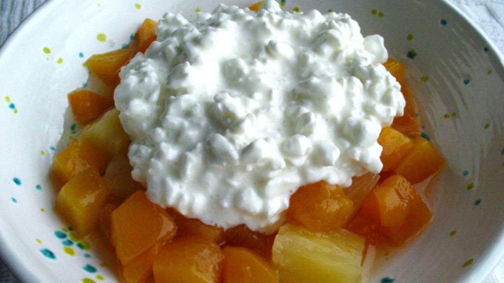Cottage Cheese and Fruit Delight created by flower7