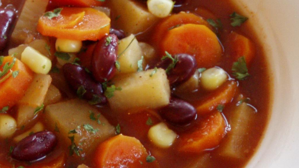 Kidney BeanVegetable Soup Recipe