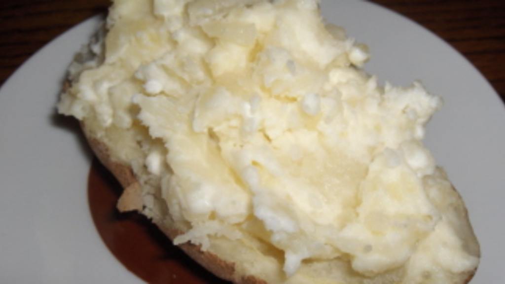 Twice Baked Potatoes/ Microwave Recipe