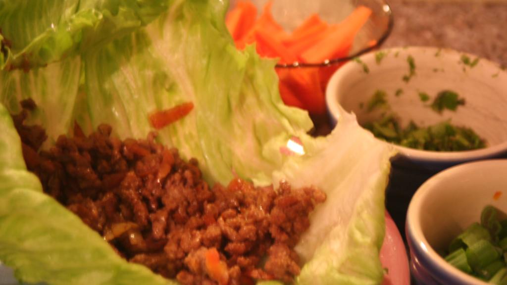 Low Calorie Thai Lettuce Wraps created by fluffernutter