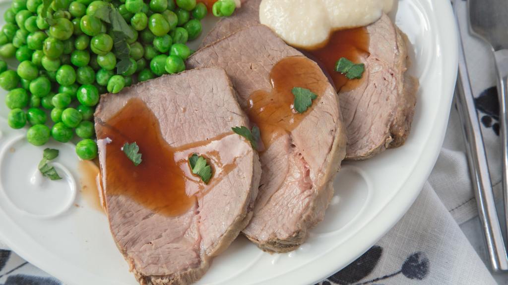 Shirley's Perfect Rare Roast Beef created by anniesnomsblog