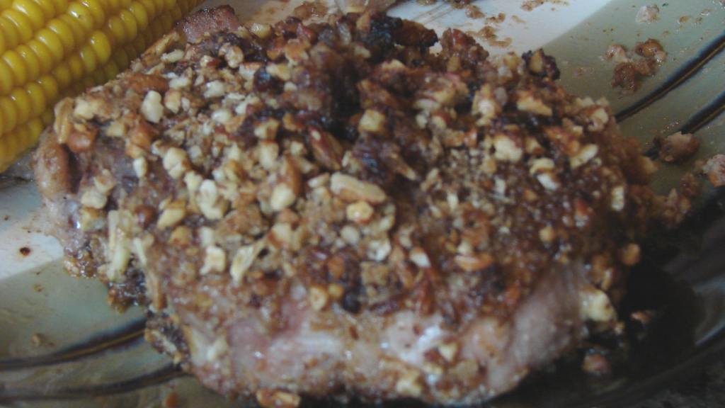 Pecan Crusted Pork Chops created by Mommy2FourSuperKidz