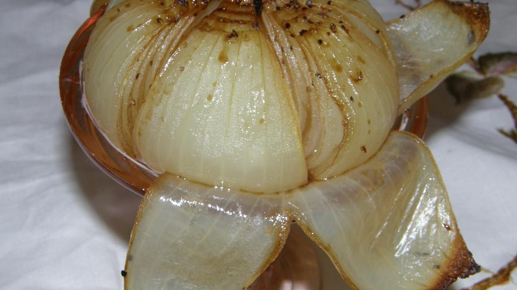 Roasted Onion Wedges Recipe
