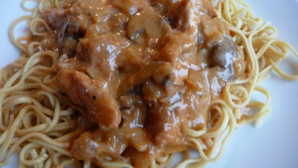 Rice Cooker Chicken Paprikash created by Tea Jenny