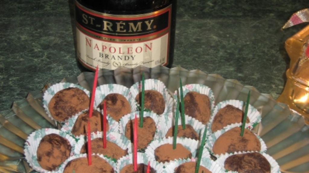 My Secret Brandy Truffles Recipe