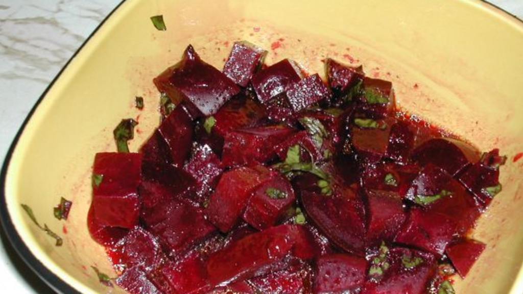 Moroccan Red Beet Salad created by MarraMamba