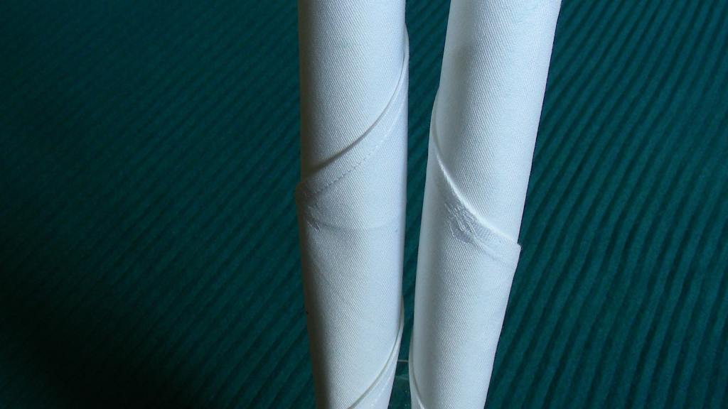 Serviette/Napkin Folding, Candle in a Wine Glass Fold Recipe