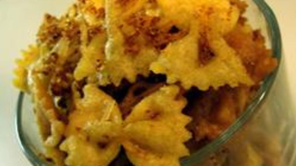 Copeland's Fried Bow Tie Pasta Recipe