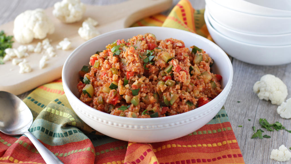 Low Carb Cauliflower Spanish Rice created by DeliciousAsItLooks