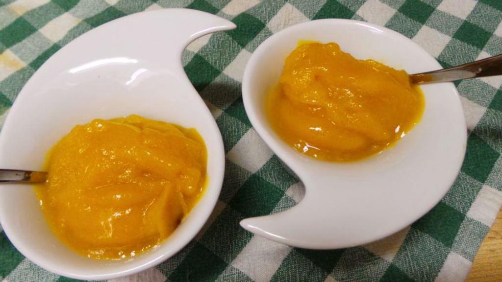 Mango Ginger Sorbet ( Ice Cream Maker ) Recipe