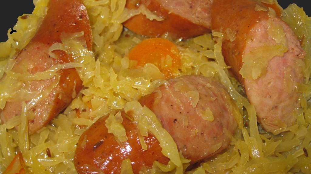 Sauerkraut With Polish Sausage Recipe