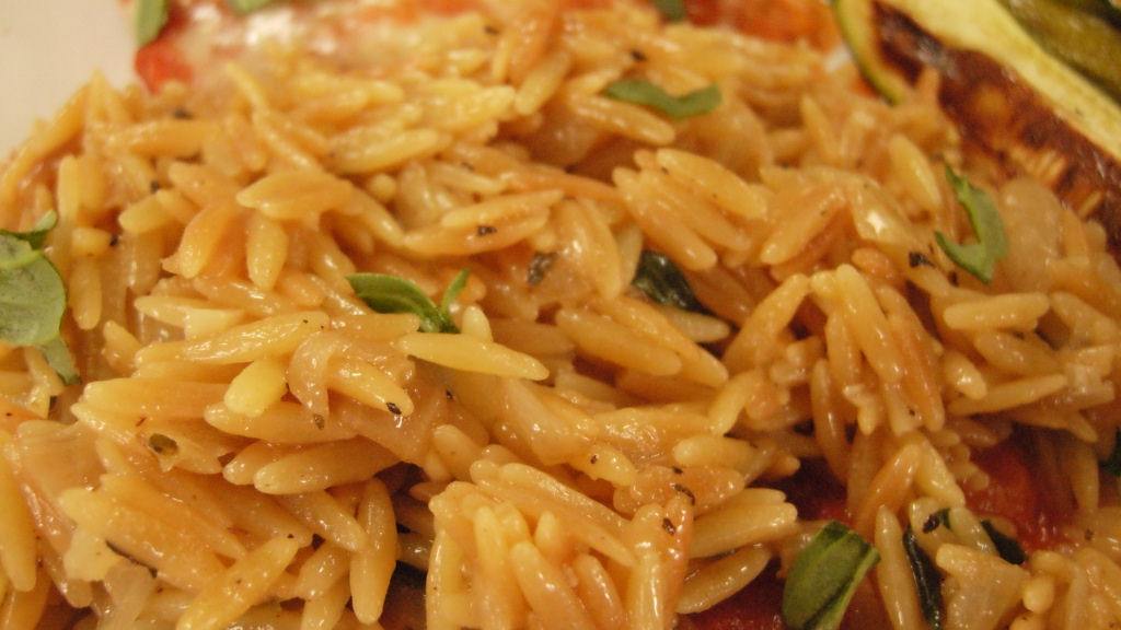 Kittencal's Parmesan Orzo Recipe