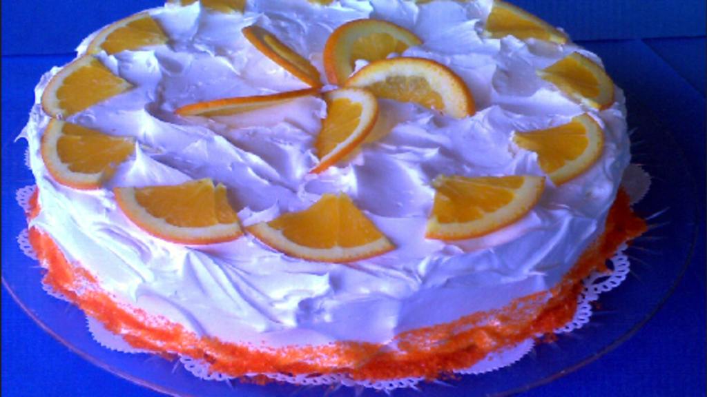 Orange Creamsicle Cake (From Scratch) Recipe