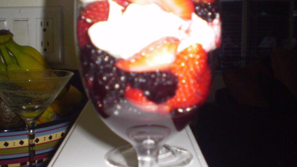 Amaretto Fruit Parfaits Recipe