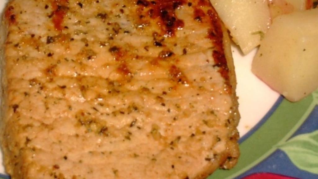 Grilled Indoor Pork Chops for Two Recipe
