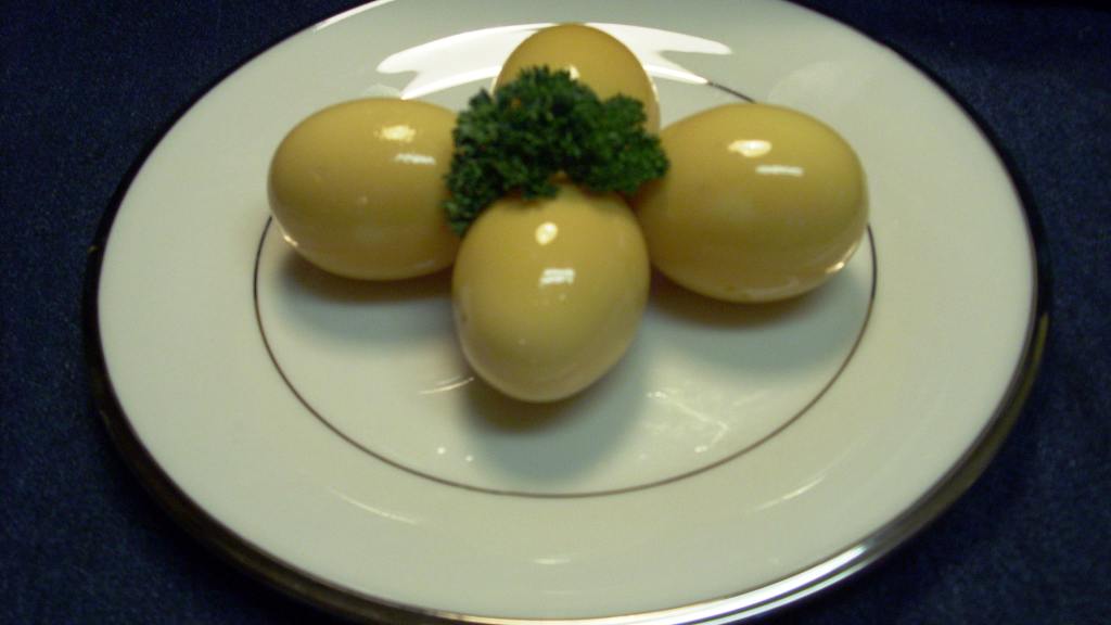 Easy Mustard Pickled Eggs Recipe