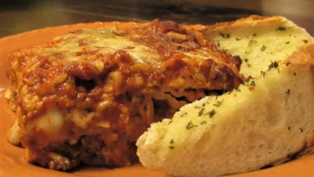 Our Favorite Lasagna created by Baby Kato