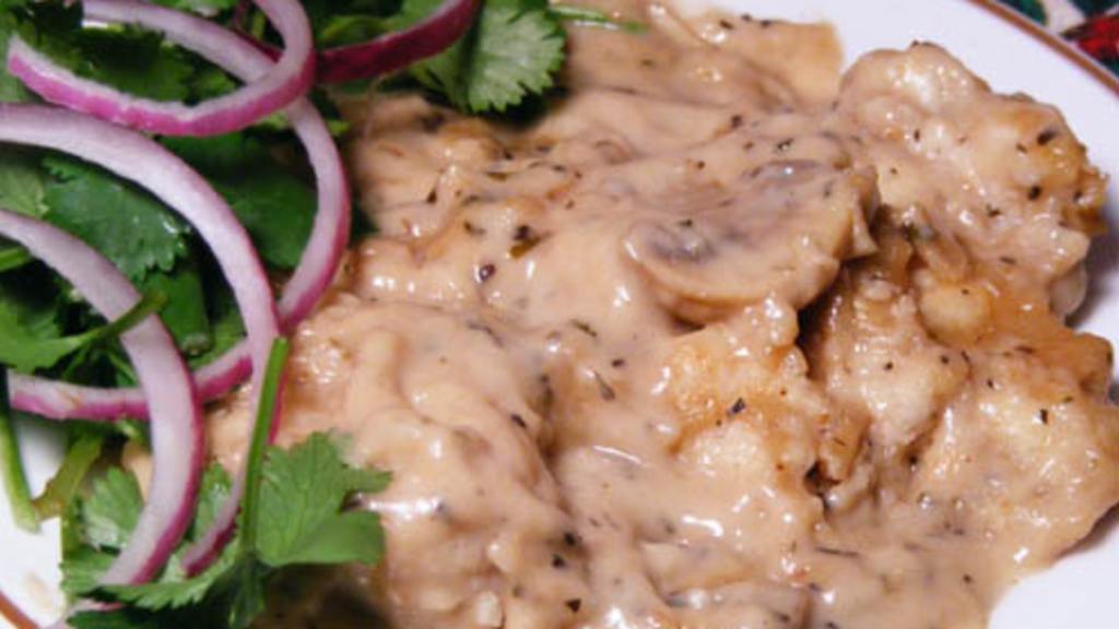 Chicken Marsala With Basil and Mushrooms created by Lavender Lynn