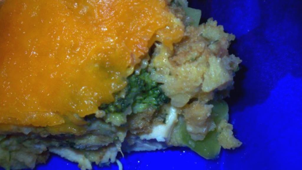 Chicken, Broccoli, and Stuffing Casserole created by Creation In Hope