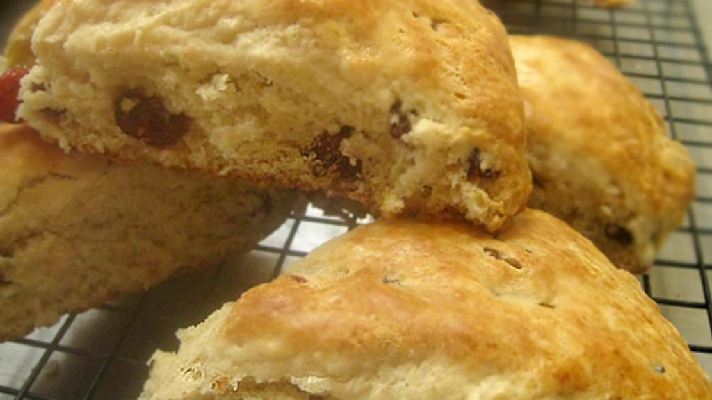 Irish Dried Cherry Buttermilk Scones created by Caroline Cooks