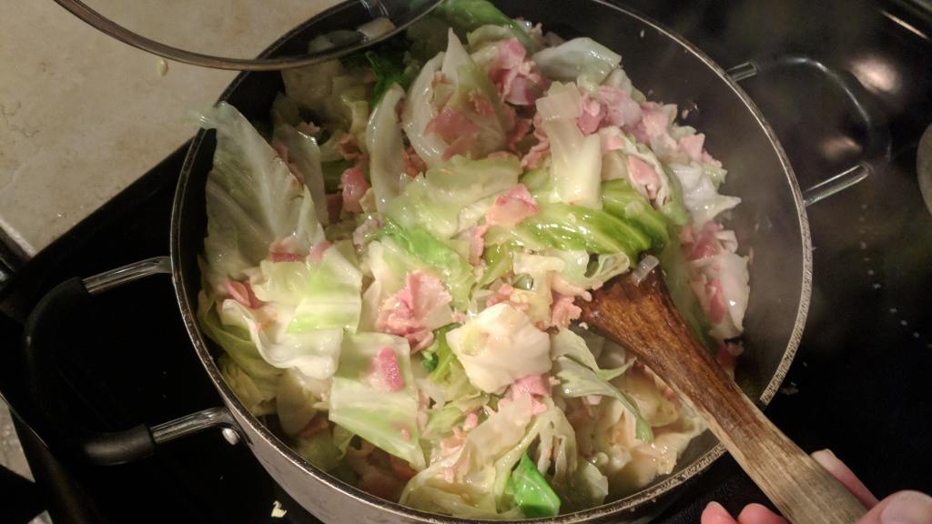 Southern "New Year's" Smothered Cabbage Recipe