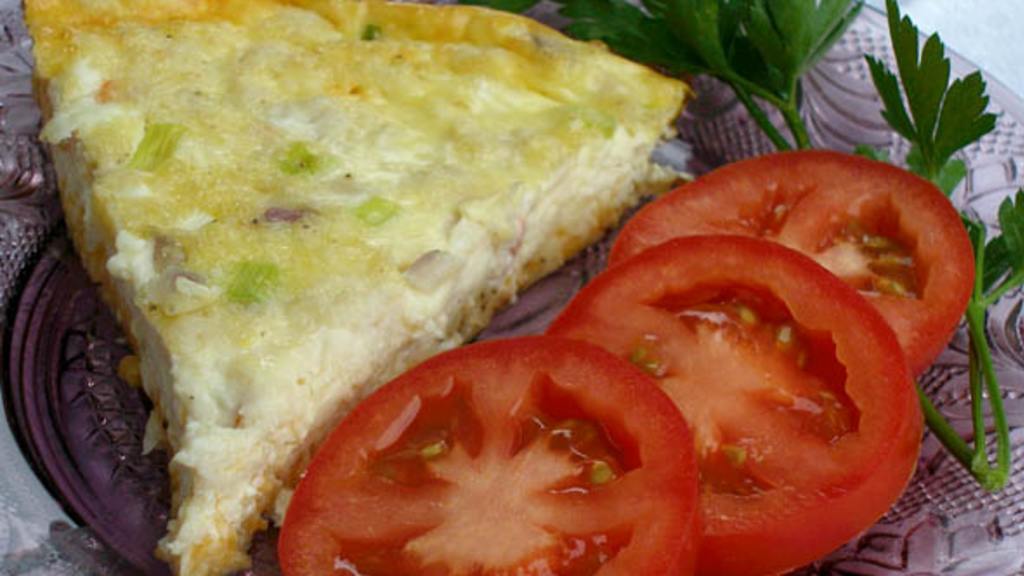 No Crust Crab Quiche Recipe