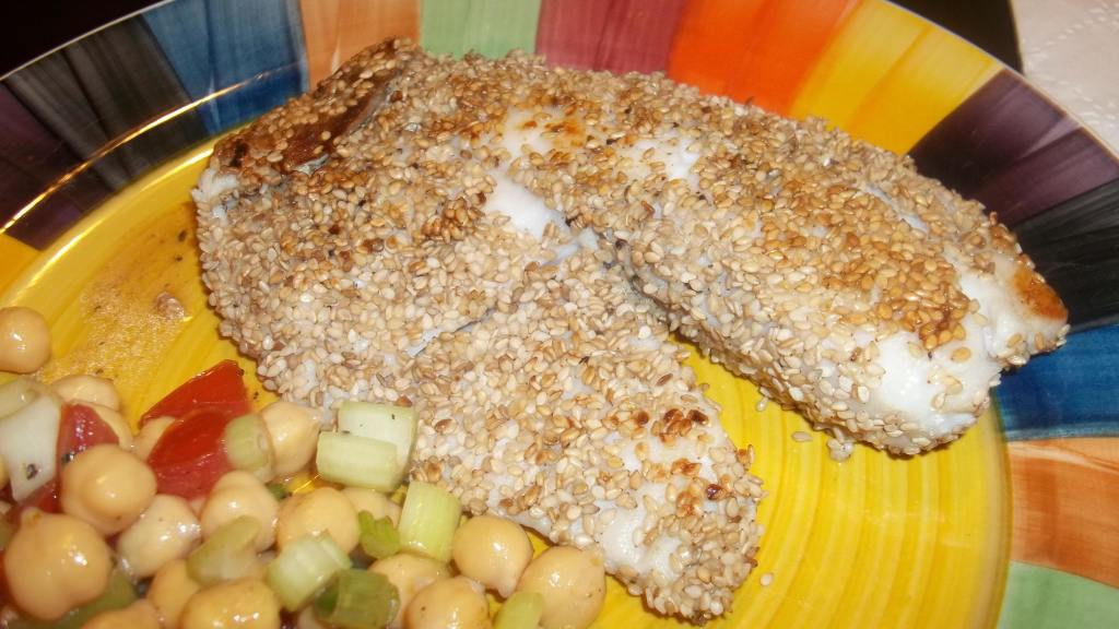 Sesame-Crusted Fish created by rpgaymer