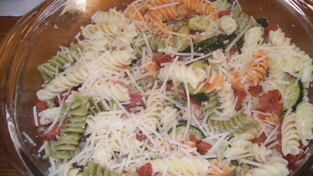 Zucchini-Bacon Pasta Toss created by AZPARZYCH