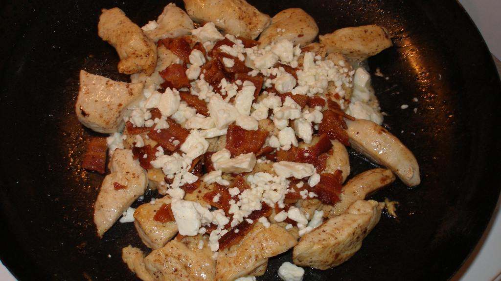 Jan's Pan Fried Chicken, Bacon and Feta Cheese created by Cuistot