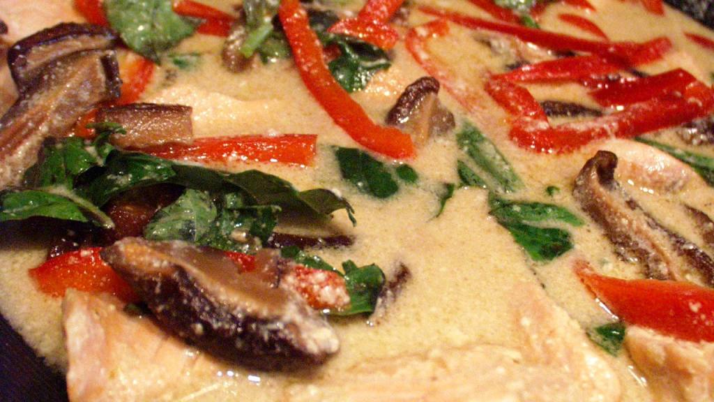 Thai Green Curry Salmon Recipe - Food.com