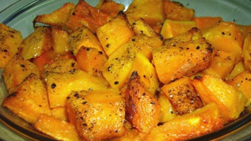 Butternut Squash With Garlic and Olive Oil Recipe