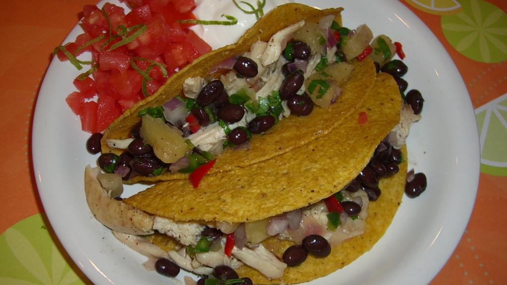 Margarita Chicken Tacos With Salsa Recipe