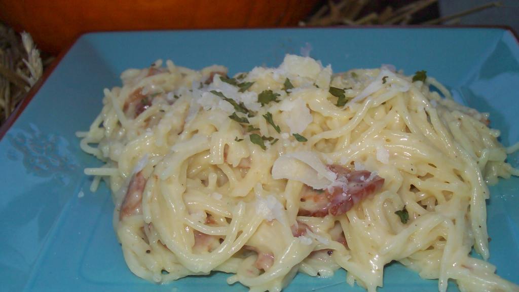 Low Fat Pasta Carbonara Recipe