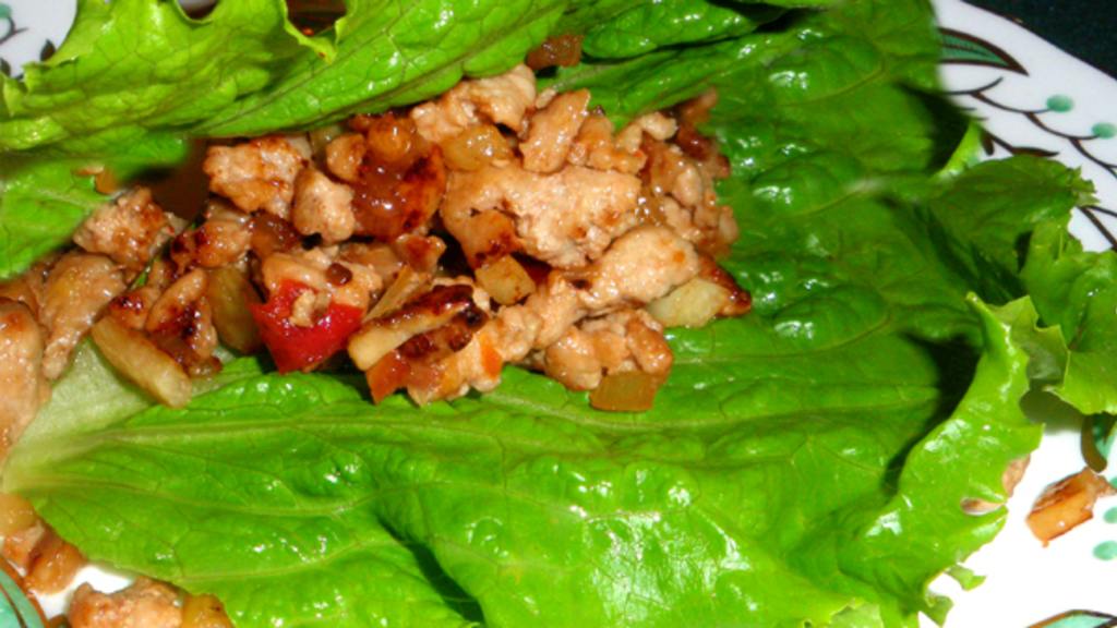 Pork Yuk Sung (Pork in Lettuce Leaves) Recipe