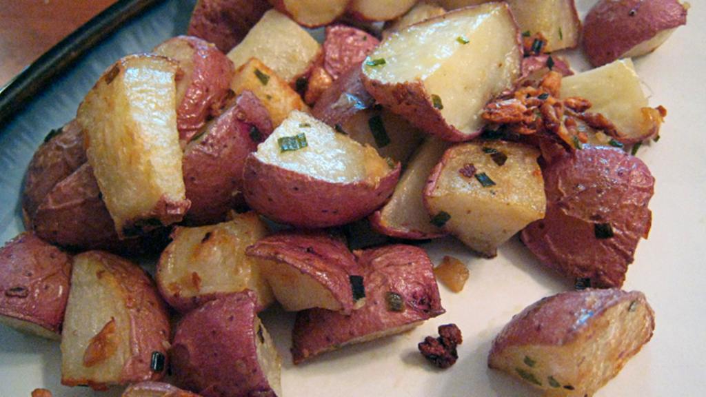 Garlic Chive Red Potatoes Recipe