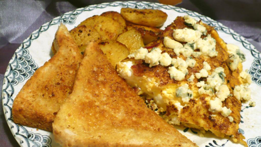 Bacon & Blue Cheese Omelette (Bleu Cheese Omelet) created by twissis