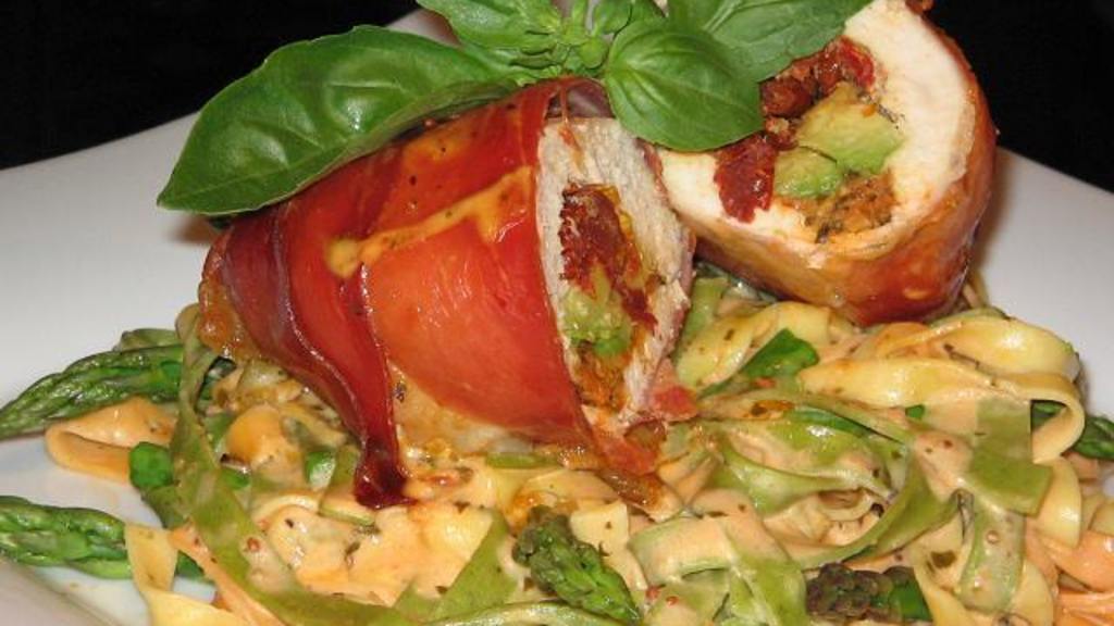 Avocado, SunDried Tomato and Mozzarella Stuffed Chicken Breast Recipe