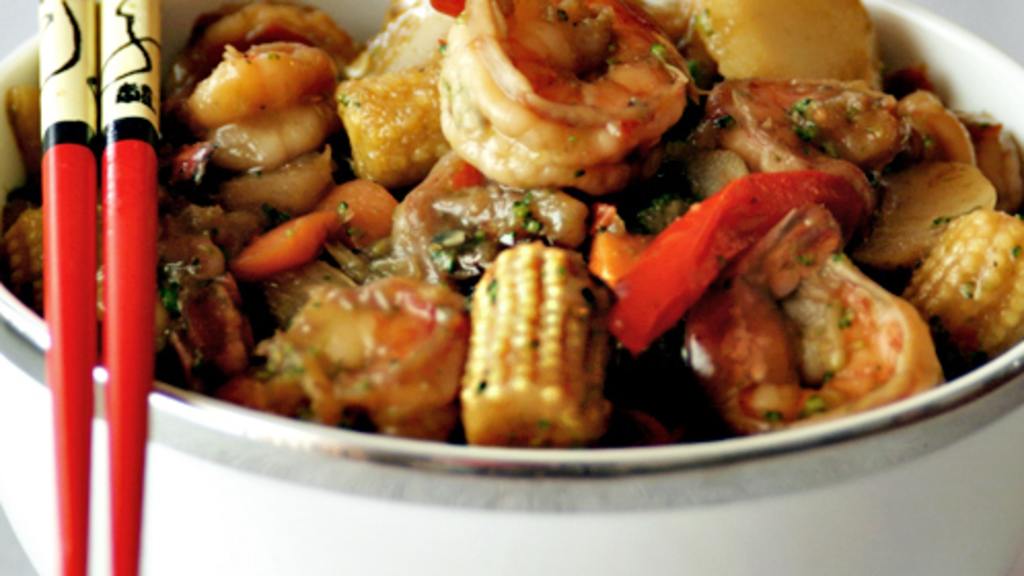 Spicy Honey Ginger Shrimp Recipe - Food.com