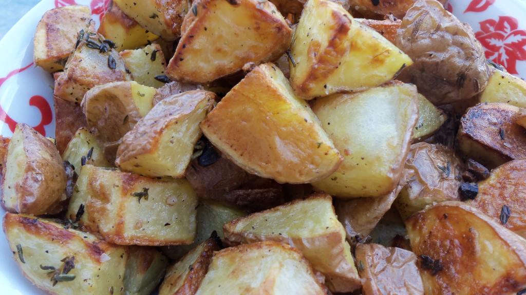 Thyme Roasted Potatoes Recipe