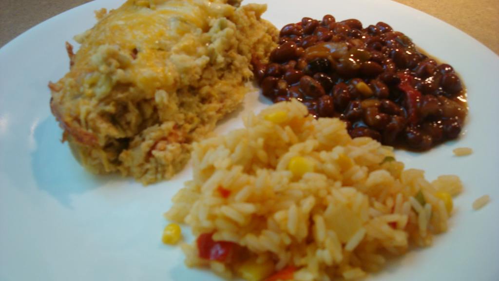 Lower Fat Chiles (Chiles) Rellenos Casserole created by monicasheree