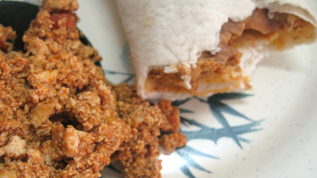 Tofu Taco/Burrito Filling Recipe