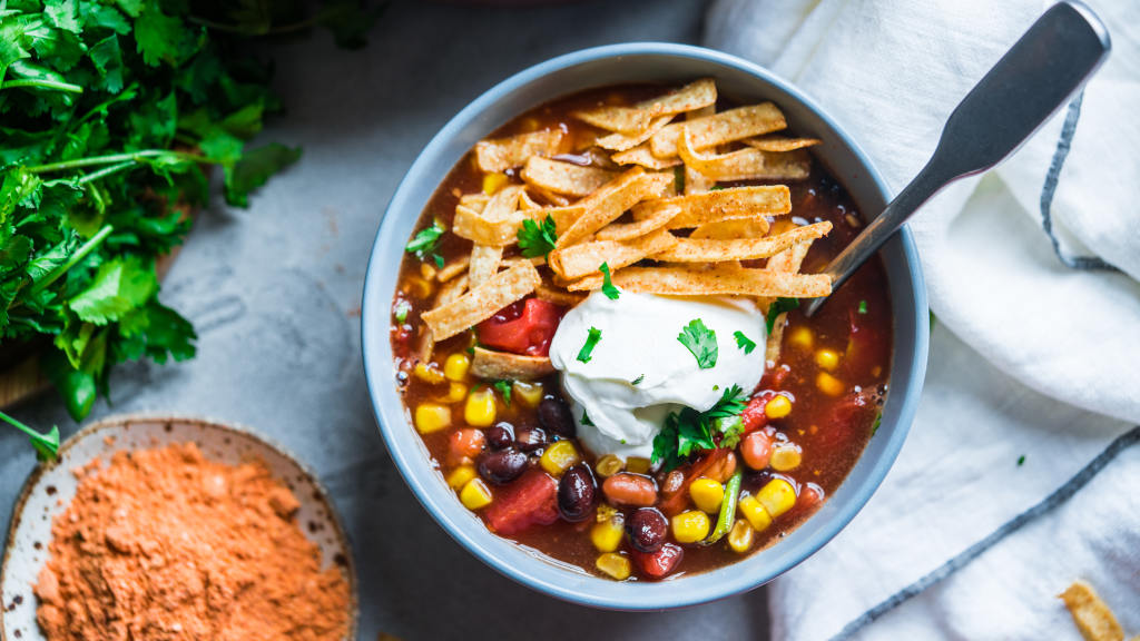 Super Easy Taco Soup created by alenafoodphoto