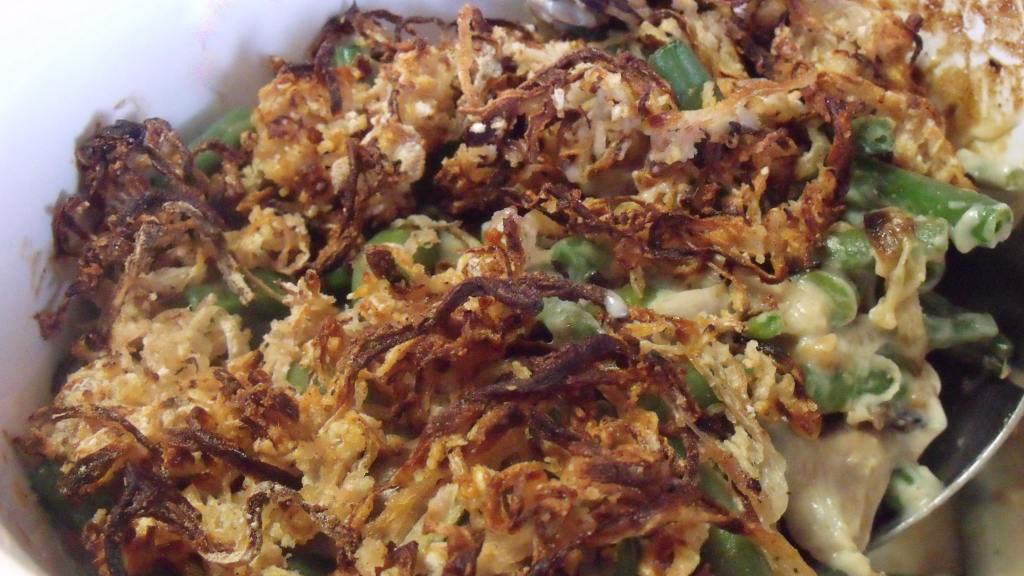 Good Eats Green Bean Casserole (Alton Brown 2007) Recipe