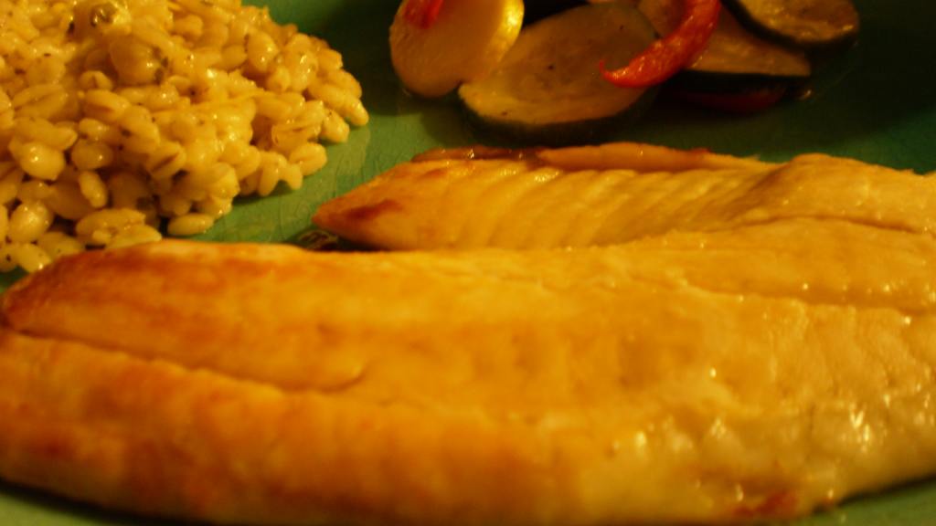 Tilapia With Garlic Lime Butter Recipe