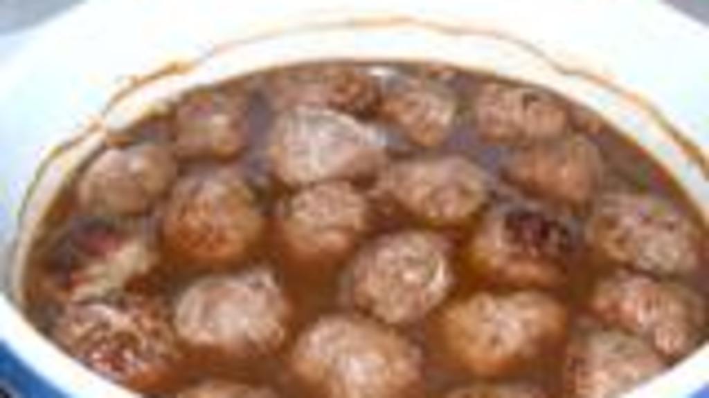 Sweet and Sour Meatballs created by Sonya01