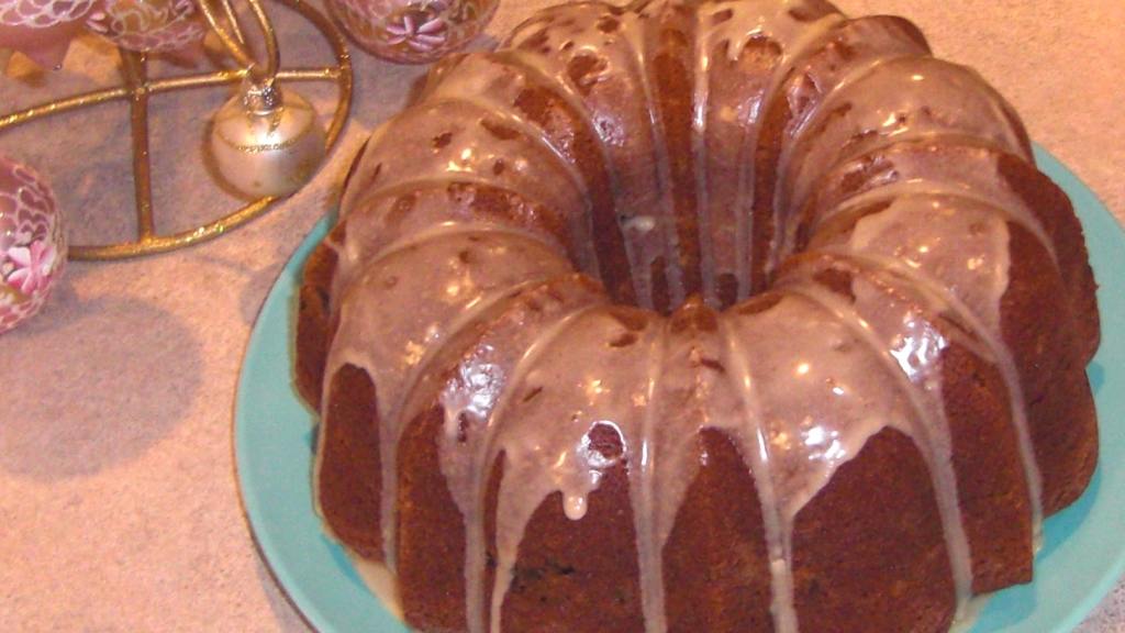 Golden Eggnog Cake Recipe