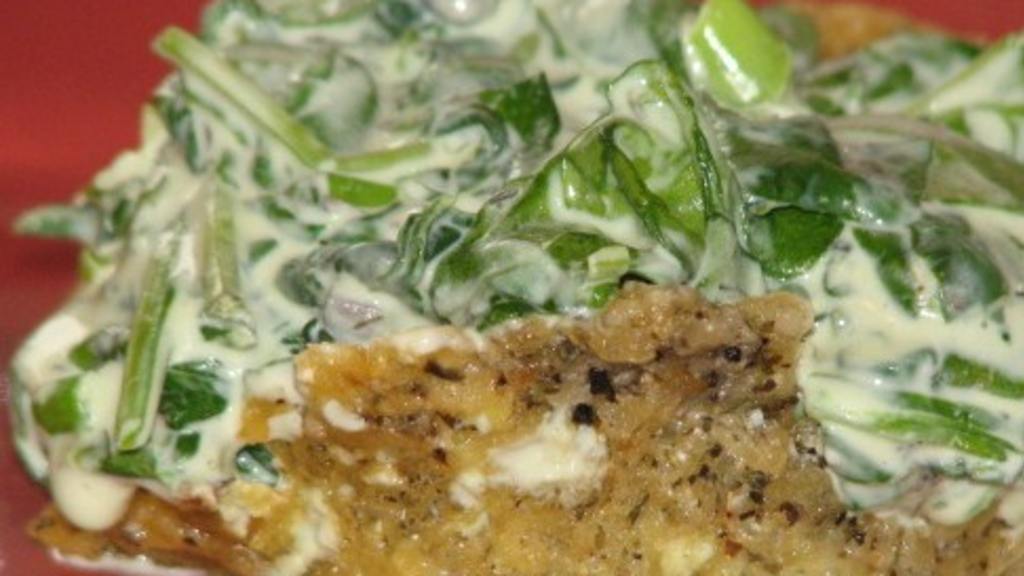 Greek Cheese Filled Frico Cups Recipe