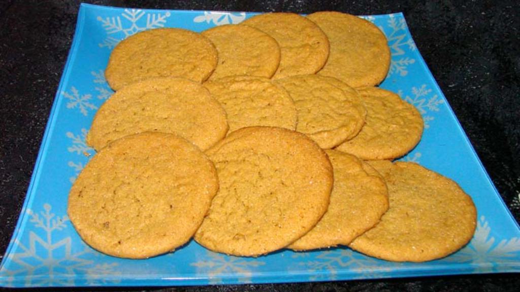 Nutmeg Molasses Cookies Recipe