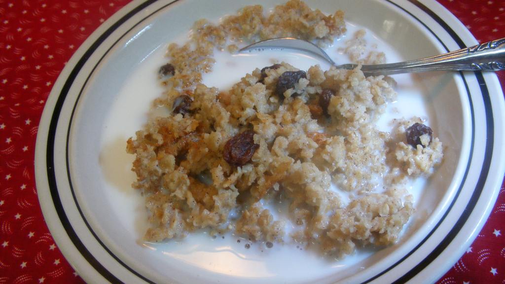Baked Applesauce Oatmeal created by Seasoned Cook