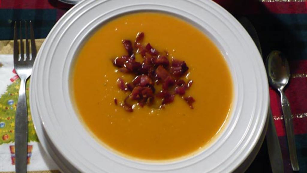 Sweet Potato Bacon and Onion Soup Recipe